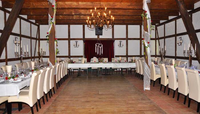 Scheune als Hochzeitslocation auf dem Hof Beverland bei Münster und bei Osnabrück