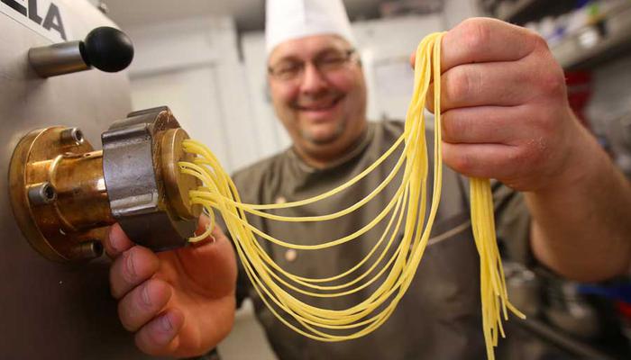 handgemachte Pasta im Beverland Gruppen Resort in Münster und Osnabrück