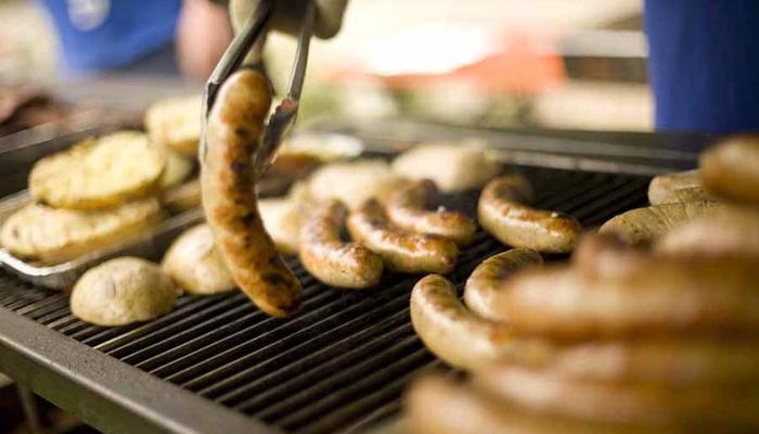 Grillpicknick auf dem Hof Beverland für Kegeltouren und Mannschaftsfahrten