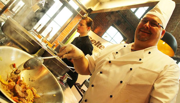 Showcooking aus dem Wok