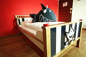 Sharky Piraten Zimmer im Hotel in Münster und in Osnabrück